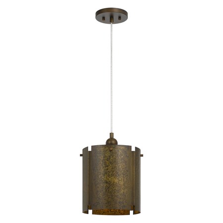 Cal Lighting 60W Rochefort Metal Single Light Pendant FX-3637-1P